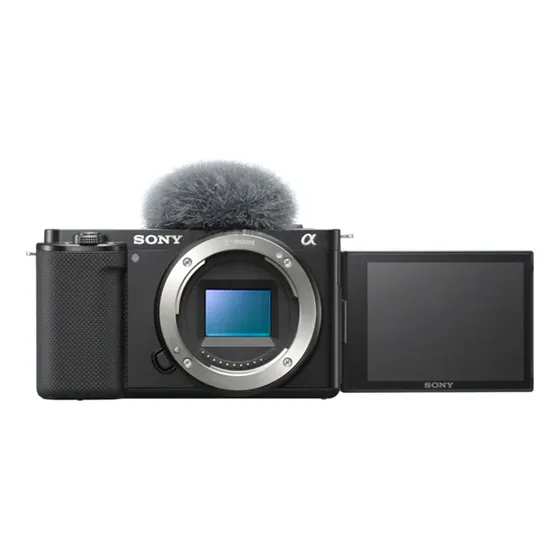 Cámara Sony A Zv-e10l - Alpha Zv-e10l Para Videoblogs Con Le Negro