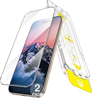 JETech Protector de Pantalla para iPhone 16 Pro Max