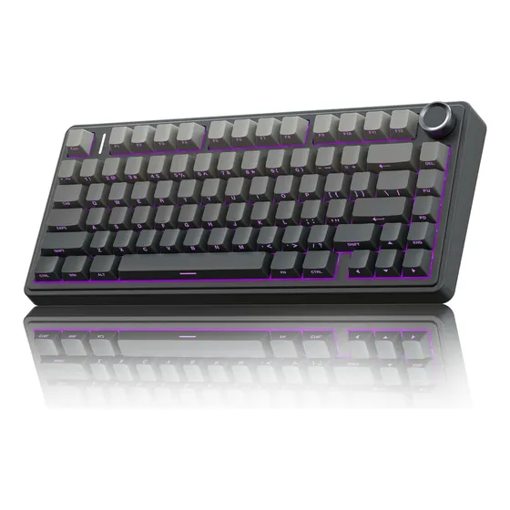 Aula F75 Pro Teclado mecánico inalámbrico, 75% Teclado mecánico RGB