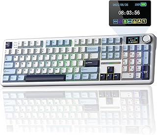 AULA Teclado Mecánico F108 Triple Conexión