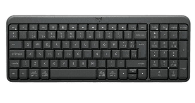 Teclado Logitech K250 Inalámbrico Bluetooth Español