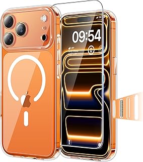 TAURI Funda para iPhone 17 Pro Max con Protector de Pantalla
