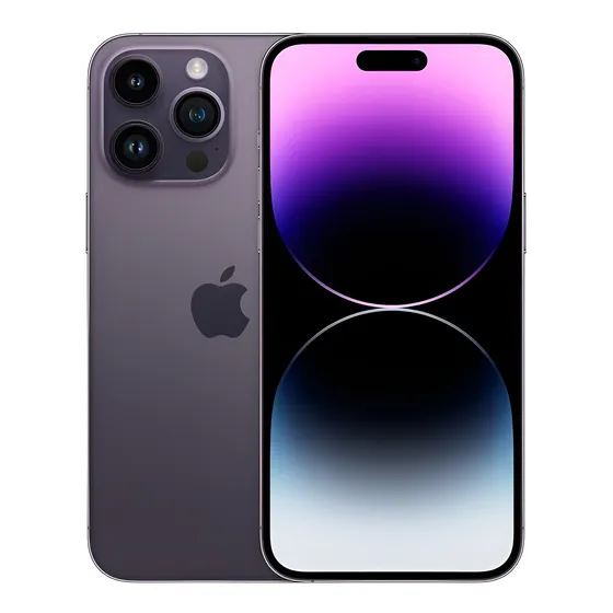 Apple iPhone 14 Pro Max (128 Gb) - Morado Oscuro Color Violeta - Aceptable (Reacondicionado)