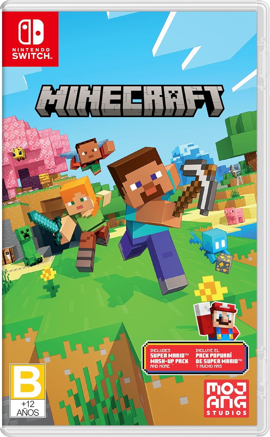 Minecraft + Super Mario Mash Up Pack