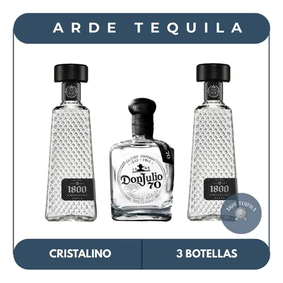 Don Julio 70 Cristalino + 1800 Cristalino Bundle