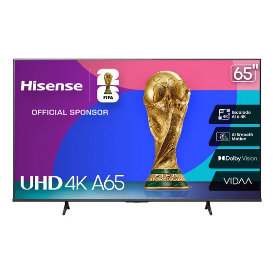 Hisense Smart TV 65A65NV 65" 4K VIDAA