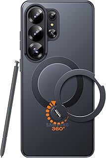 Funda para Samsung Galaxy S26 Ultra Magnética con Soporte Giratorio