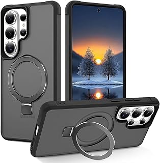 Funda para Samsung Galaxy S26 Ultra con Soporte de Anillo Magnético