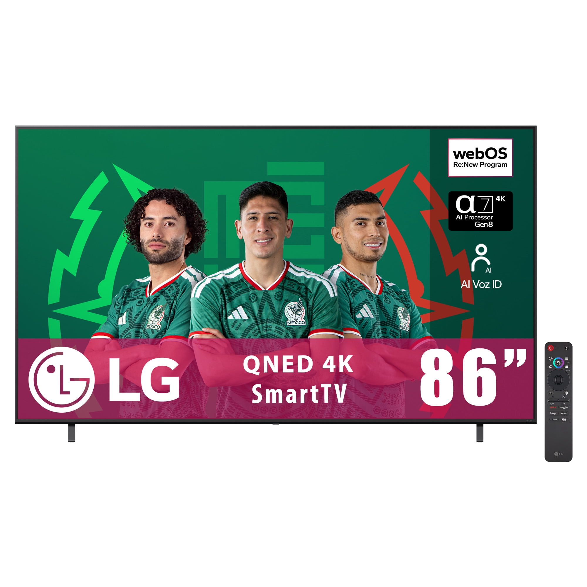 LG 86" QNED 4K Smart TV