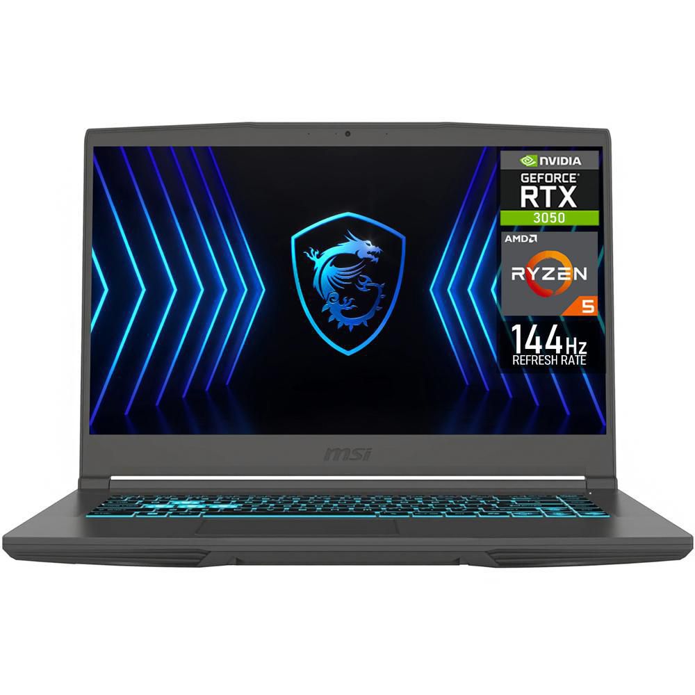 MSI Thin Gaming Laptop AMD Ryzen 5 NVIDIA GeForce RTX 3050