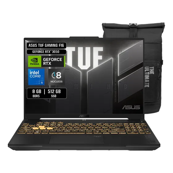 Laptop Asus TUF Gaming TUF Ci5 8GB 512GB RTX3050