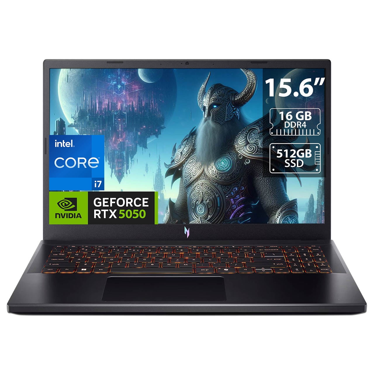 Laptop Gamer Acer Nitro V: Intel Core i7 13620H, RAM 16GB DDR4, SSD 512GB, Pantalla 15.6", RTX 5050, Windows 11 Home