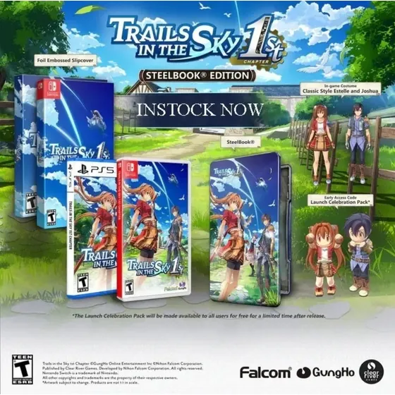 Trails in the Sky 1st Chapter SteelBook Edition