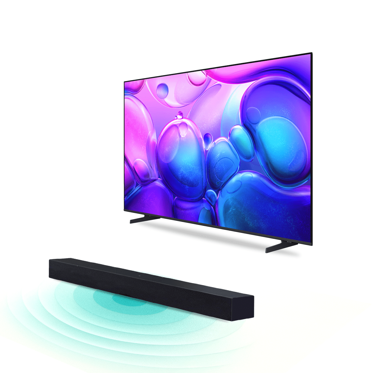 Samsung QLED Q6F 4K Smart TV 55" + Barra de Sonido HW-B40