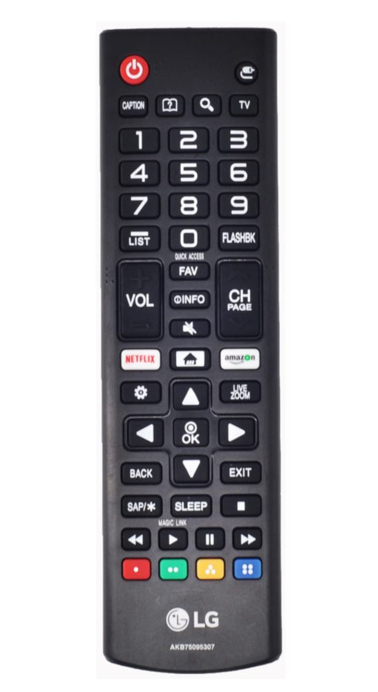 LG AKB75095307 Remote Control