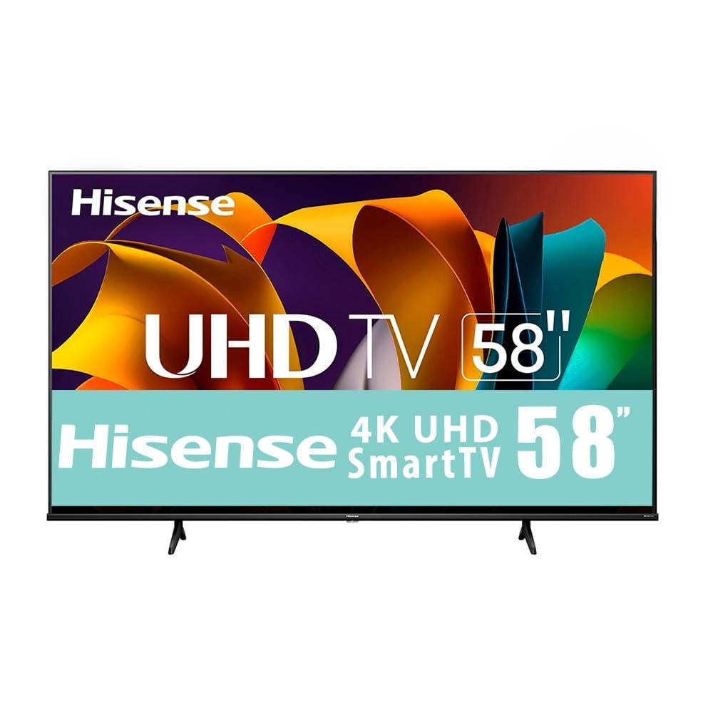 Hisense TV 58 pulgadas 4K Ultra HD Smart TV LED 58A6NV