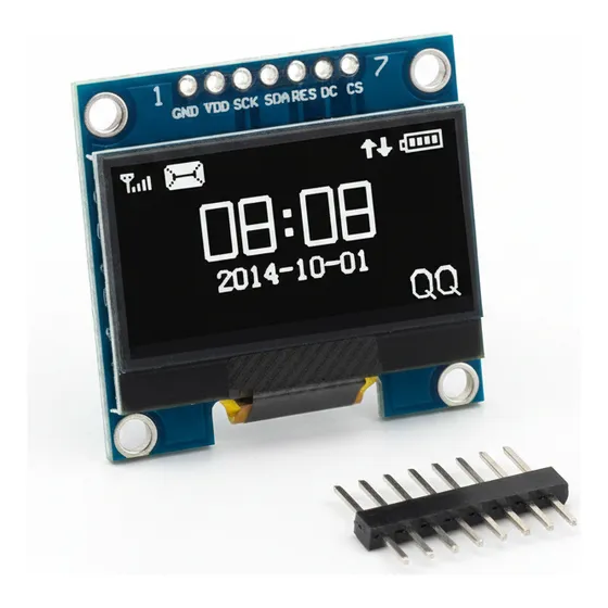 Pantalla OLED 0.96 pulgadas 128x64 I2C para Arduino