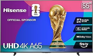 Hisense Smart TV A65N 55" 4K Fire TV