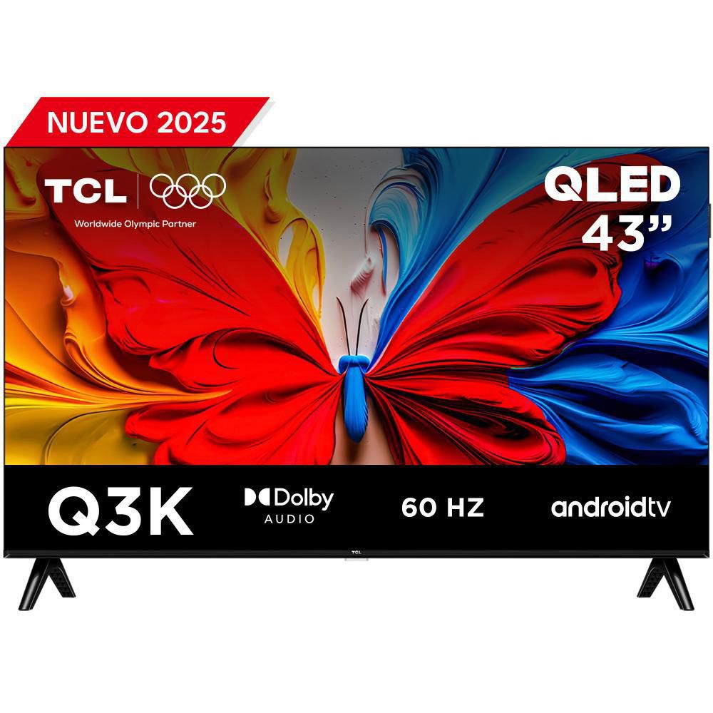 TCL Q5K QLED 4K Smart TV 43 pulgadas