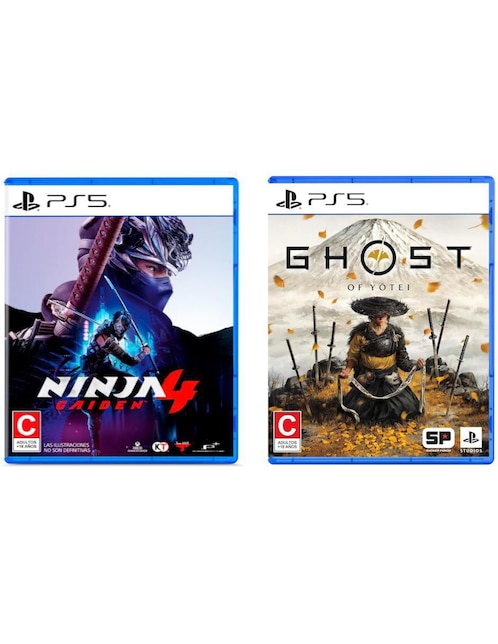 Ninja Gaiden 4 + Ghost of Yotei Playstation bundle para PS5