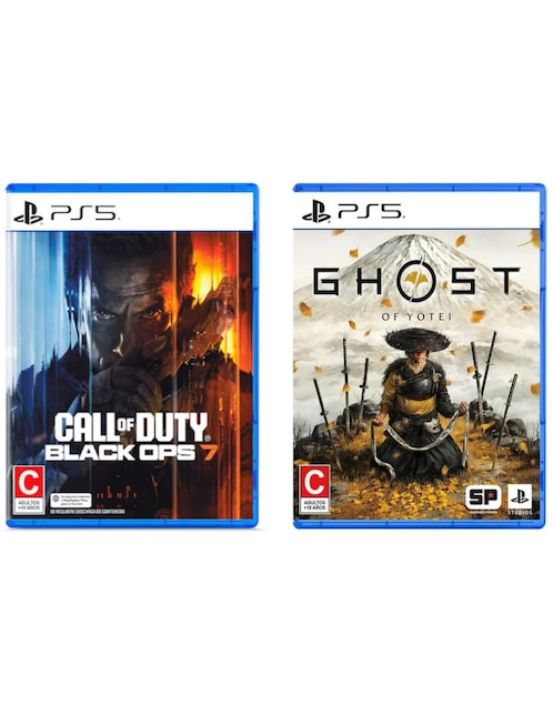 Call of Duty Black Ops 7 + Ghost of Yotei Playstation bundle para PS5