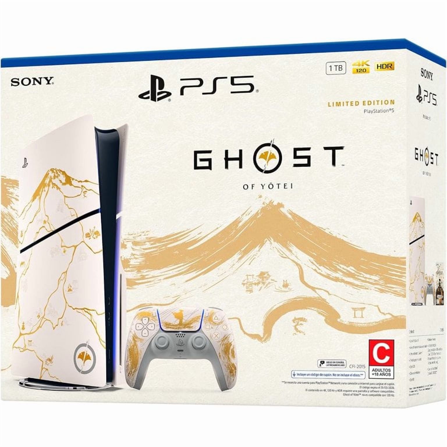 Consola Sony PlayStation 5 Edición Ghost of Yotei