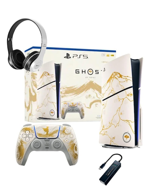 Consola fija ps5 de 1 tb Sony ghost of yotei