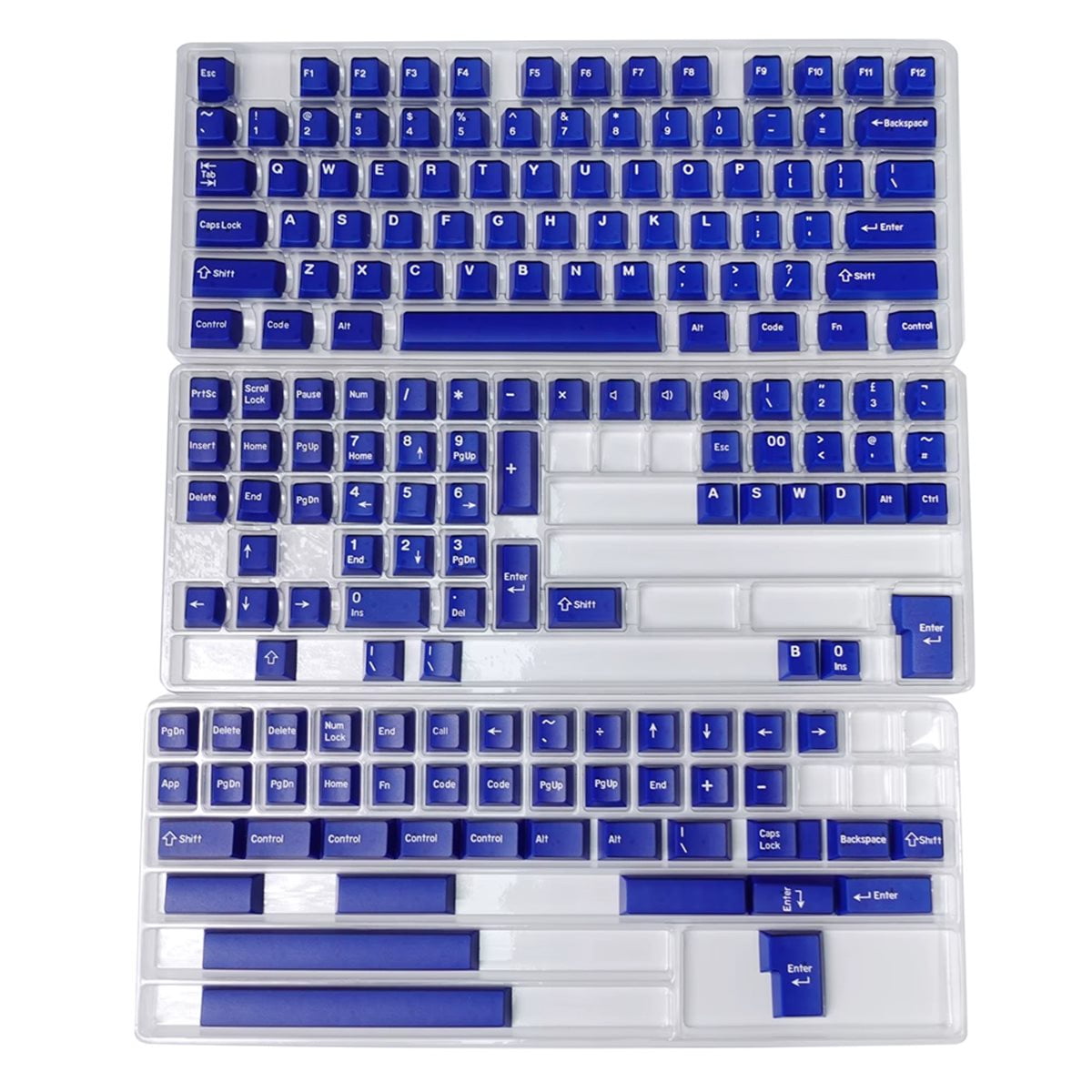 Teclas PBT 174 Teclas Perfil Cherry Jade Azul