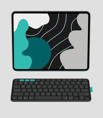 Logitech Flip Funda con Teclado para iPad