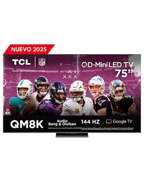TCL 75QM8K QD-Mini LED Smart TV