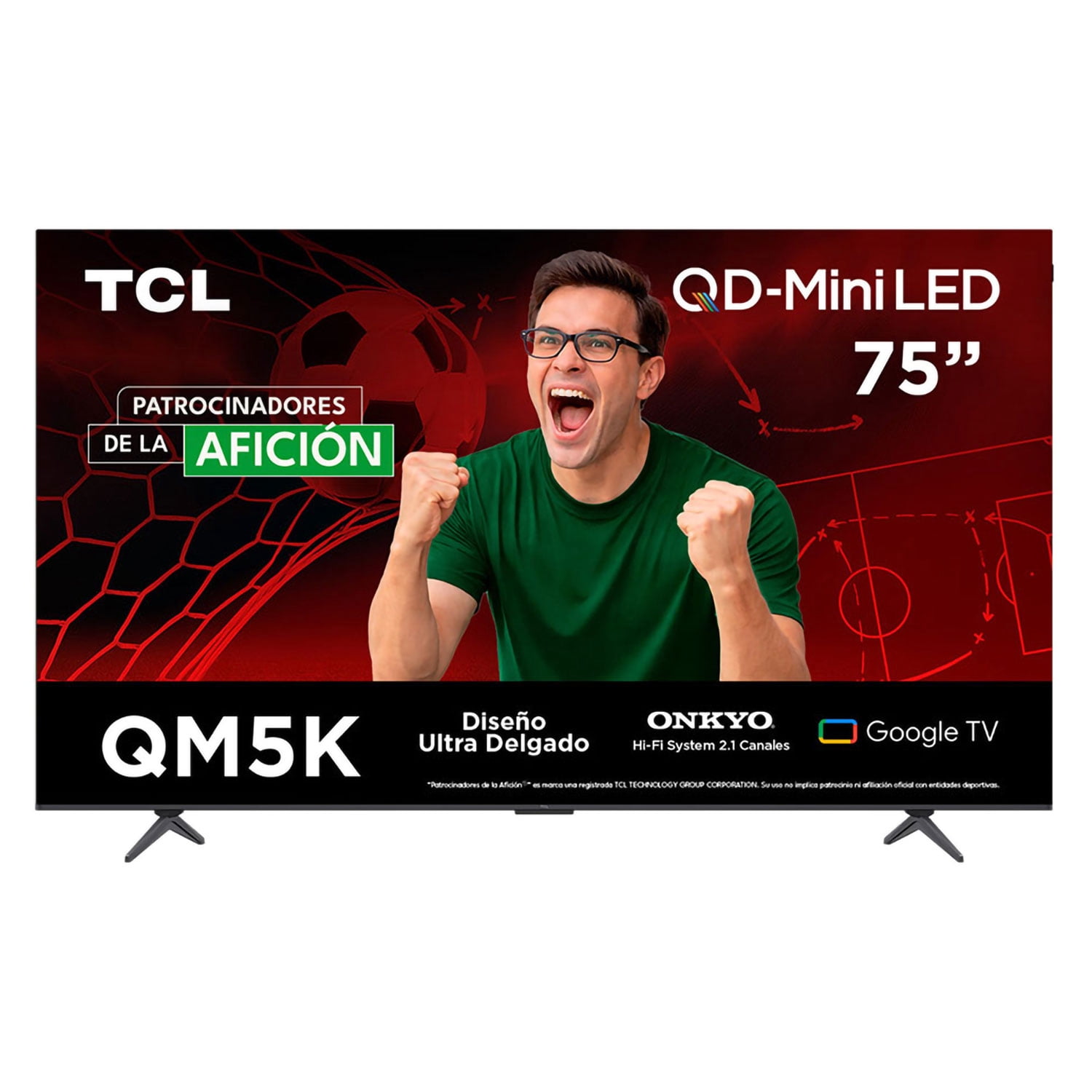 TCL 75QM5K QD-Mini LED Smart TV