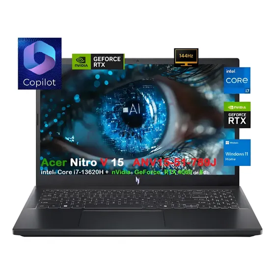 Acer Nitro V 15.6" Gaming Laptop Intel Core i7