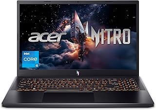 Acer Nitro V Gaming Laptop | Procesador Intel Core i5-13420H | GPU para portátil NVIDIA GeForce RTX 4050 | visualización FHD IPS de 15.6 Pulgadas | 8GB DDR5 | SSD de 512GB Gen 4 | Wi-Fi 6 | KB