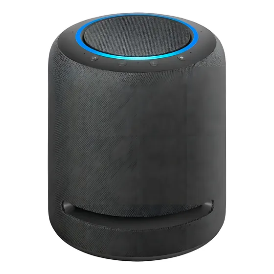 Amazon echo Echo Studio con asistente virtual Alexa color negro