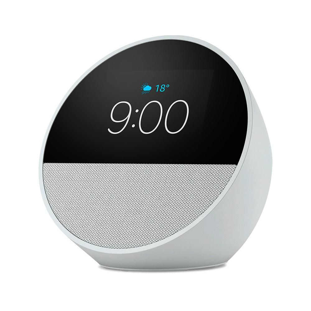 ECHO SPOT 2024 SMART SPEAKER ALEXA C/RELOJ COLOR BLANCO B0BFCBKXWL