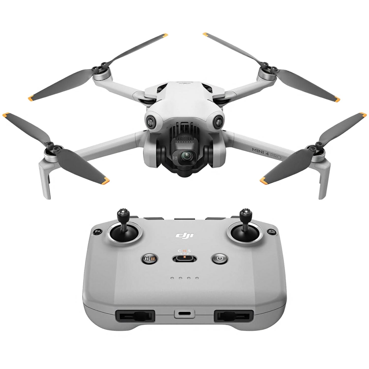 Drone DJI Mini 4 Pro GL 4K 100 FPS Vuelo 34 min 20 km 360°