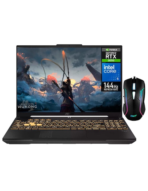 Laptop gamer Asus TUF Gaming F16 16 pulgadas Full HD+ Intel Core i5 NVIDIA Geforce RTX 3050 24 GB RAM 1 TB SSD