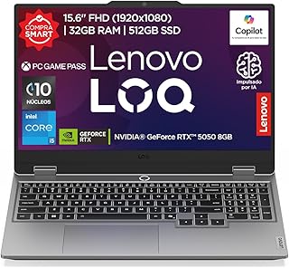 Lenovo LOQ 15.6" Gaming Laptop Intel Core i5 32GB RAM 512GB SSD