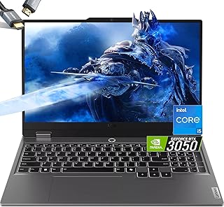 Lenovo LOQ 15 - Laptop para Juegos - RTX 3050 - Intel Core i5-12450HX Beat AMD Ryzen 7 4800H - visualización FHD de 15.6 Pulgadas 144Hz - 32GB RAM -1TB PCIe SSD -Teclado retroiluminado - Windows 11