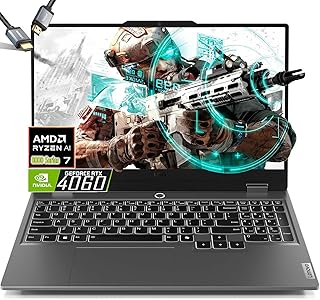 Lenovo LOQ 15.6 Gaming Laptop AMD Ryzen 7 8845HS RTX 4060