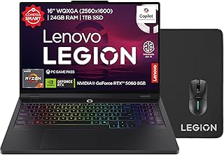 Lenovo Legion Pro 5 16" Gaming Laptop AMD Ryzen 7 24GB RAM 1TB SSD
