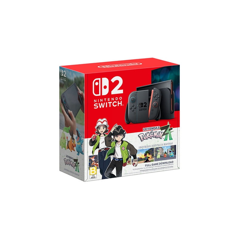 Nintendo Switch 2 + Leyendas Pokémon Z-A Bundle 256GB