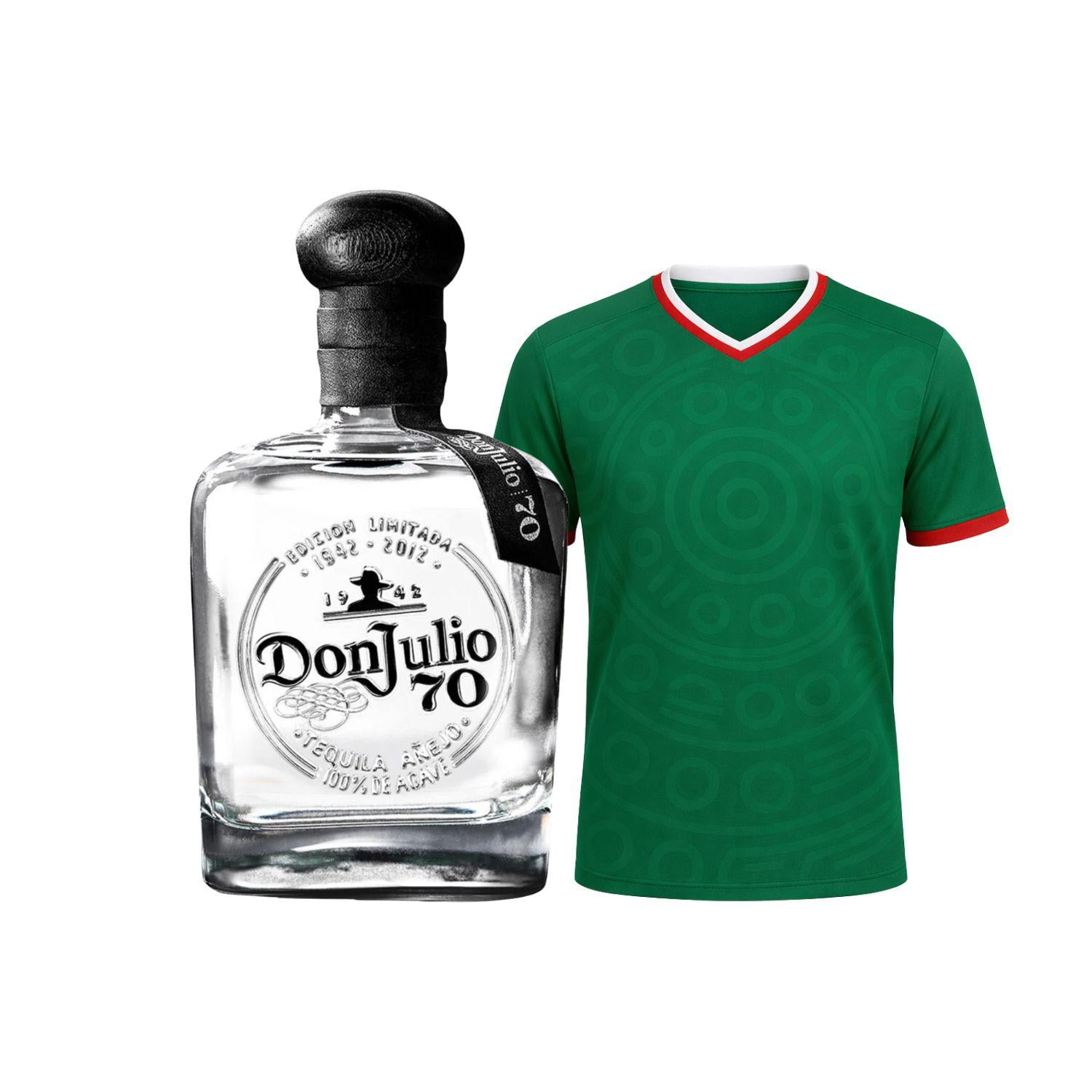 Tequila Don Julio 70 Añejo 700 ml + Jersey Verde S