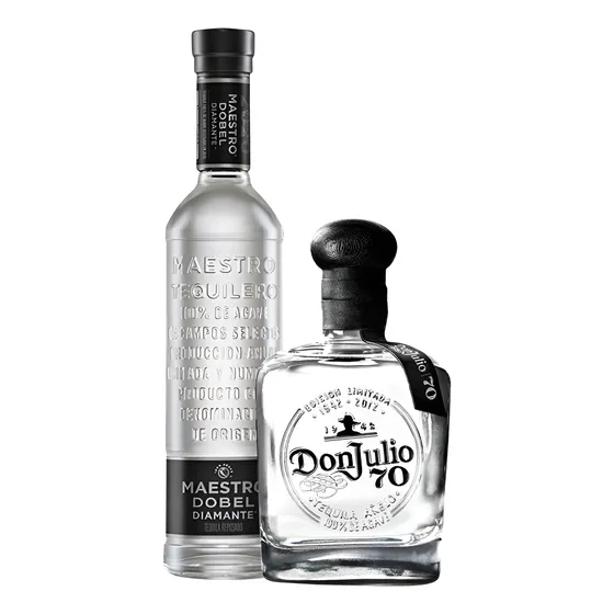 Tequila Maestro Tequilero 700ml + Tequila Don Julio 70 700ml