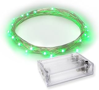 Tira LED Micro 20 Luces Verde 7.5 Ft