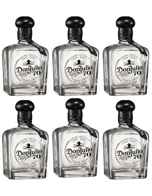 Tequila Don Julio Añejo Cristalino 2 piezas 700ml c/u