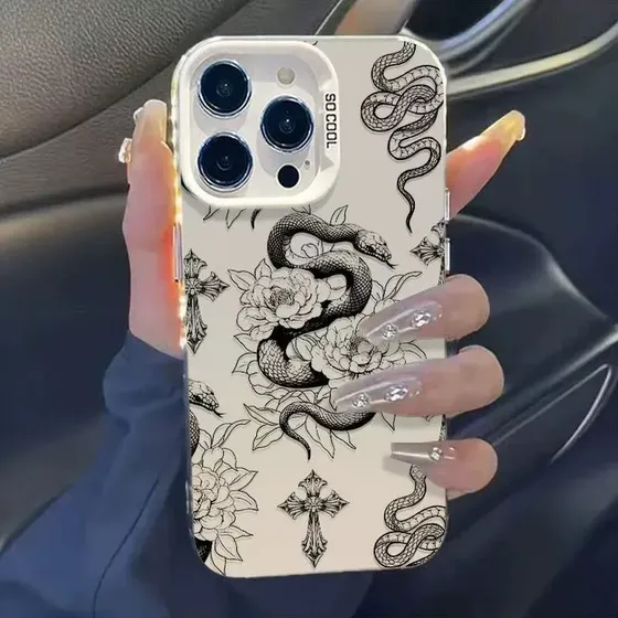 Funda para iPhone con Crucifijo de Ángel de Jesús
