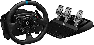 Logitech G923 TRUEFORCE Volante de Carreras y Pedales
