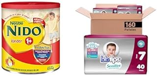 Nido Kinder 2.5 + BBtips Sensitive Pañales Talla 7/XXL
