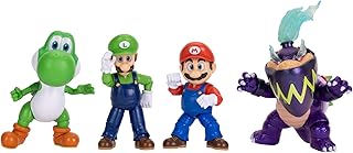 Super Mario Galaxy Movie – Multipack de Figuras de 13 cm – Mario, Yoshi y exclus